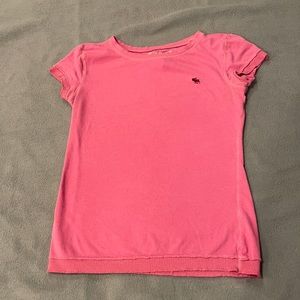 Pink Abercrombie Short Sleeve Tee